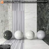 Marble slab & Seamless texture Set 188
