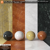 Marble slab & Seamless texture Set 189