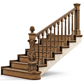 Wooden stairs 009