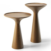 Mushroom Wood Coffee Table