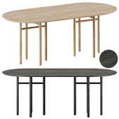 TEULAT JUNCO Oval table