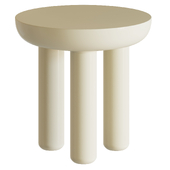 WISEMAX FURNITURE Modern living room furniture roly poly fiberglass side tea table