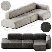 Hay Mags Soft Sofa 3 Seater Combination
