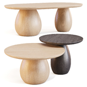 West Elm: Orb Base - Coffee and Side Tables
