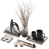 Decorative coffee table set 44