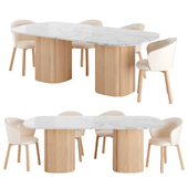 Tathra Table and Glide chair