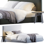 Sullivan fabric platform bed