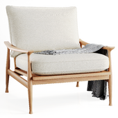 Natural Teak Outdoor Lounge Chair | Eichholtz Manzo