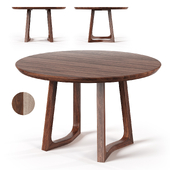 Круглый обеденный стол Silas Solid Wood
