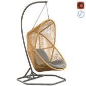 Hive chair Cane line rattan AirTouch