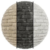 FB765 CERACLAD Fiber Cement, Jeweluck Brick | 3MAT | PBR | Seamless