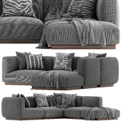 Potterybarn Mila upholstered modular sofa