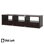 OM TV cabinet-Tristan TV console-Stand PU leather