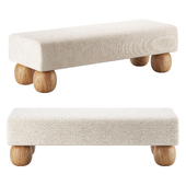 Sol Boucle Bench Seat