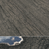 Old asphalt material 09 8k seamless PBR
