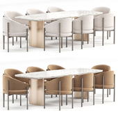 Solana dining chair and table