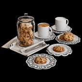 Decorative set for the kitchen, cookies