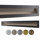 Step Light Steps S1774. Long recessed luminaire for stairs OM