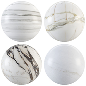 Collection Marble 100 (Zebra, Capraia Breach, Mont Carlo, Apres)