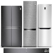 Набор холодильников LG 9
