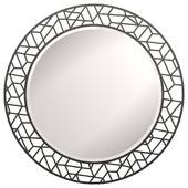 Uttermost / Mosaic Round Mirror