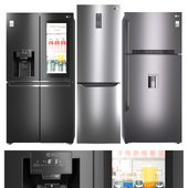 Набор холодильников LG 10