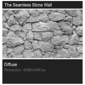 The Seamless Stone Wall Texture
