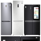 Набор холодильников LG 2