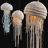 Jellyfish Macrame Pendant Lights