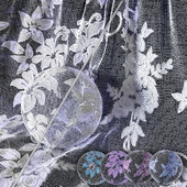 Floral Lace & Guipure Embroidery Fabric (2 patterns in 3 colors) -01