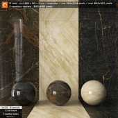 Marble slab & Seamless texture Set 201