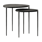 West Elm Colin King Side Tables