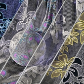 Floral Lace & Guipure Embroidery Fabric (1 pattern in 6 Theme) -02