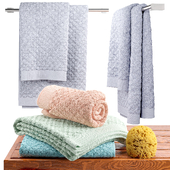 Набор сложенных полотенец из Pinterest _ Folded Towels Set 2
