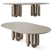 Arda Yeniay Universe Two Legs Dining Table