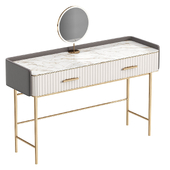 Modern Off White Makeup Vanity by Homary