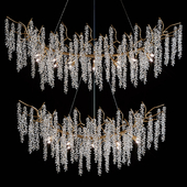 Modern large chandeliers in the post-modern style