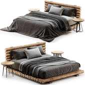 Modern Wooden Bedding for Interior