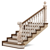 Wooden staircase 011