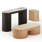 Pluto tables by Globewest