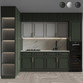 Neoclassical Kitchen 165 (3 Colors)