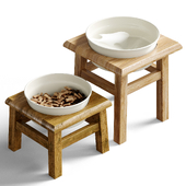 FOOD BOWL WITH STAND