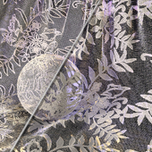 Floral Lace & Guipure Embroidery Fabric -05