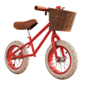 Red Banwood Balance Bike