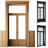 Classical Wooden Window/Door