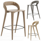 Lugano Chair by Deephouse/Deephouse semi-bar chair Lugano