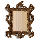 Carved frame for mirror 001