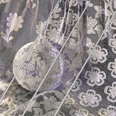 Floral Lace & Guipure Embroidery Fabric -10
