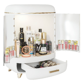 Set of professional cosmetics for a beauty salon or dressing table