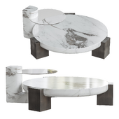 Italian Minimalist marble coffee Table